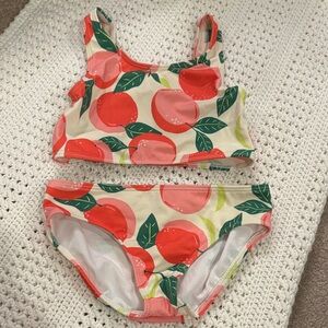 Mini Biden Fruit Print Bikini Set Girls 7/8